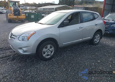 2014 Nissan Rogue Select S из США, поврежденный, VIN JN8AS5MT7EW601558